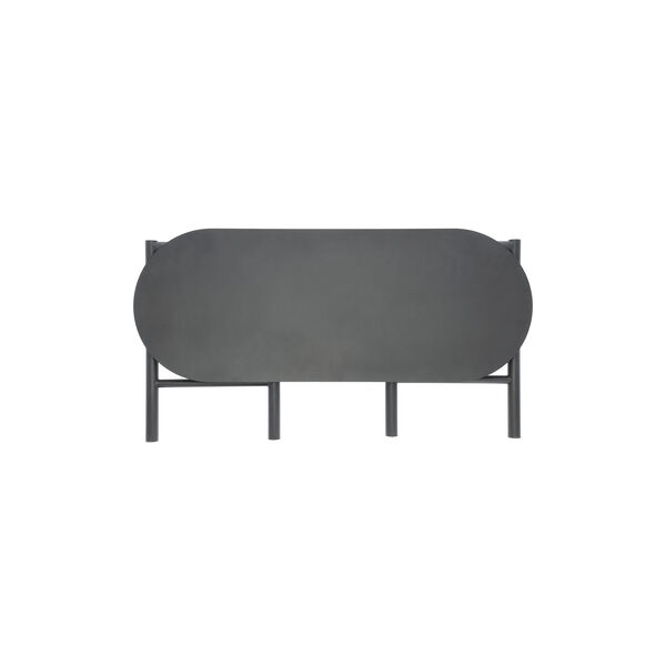 Disc b&aelig;nk, black, Zone Denmark