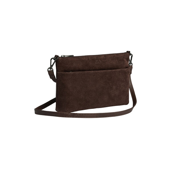 KarimaMBG Crossbody Bag Suede, dark brown, Markberg