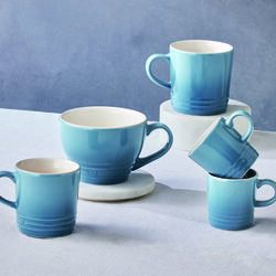 Kaffekrus, chambray, Le Creuset
