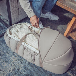 Kaleche til 3-i-1 babynest, jetty beige, Sebra