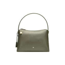 Delia Hobo Bag M, moss green, Aigner