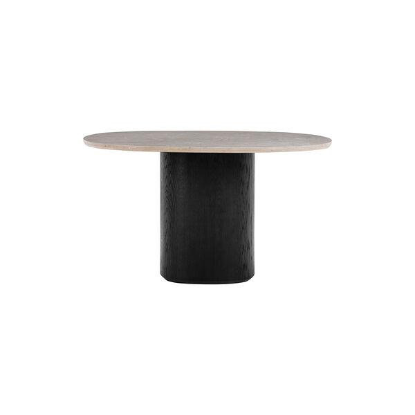 Ovata spisebord, Jura Grey limestone/black oak, Wendelbo