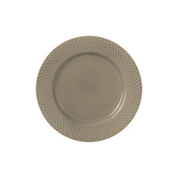 Rhombe Earth Frokosttallerken &Oslash; 23 cm, clay, Lyngby Porcel&aelig;n