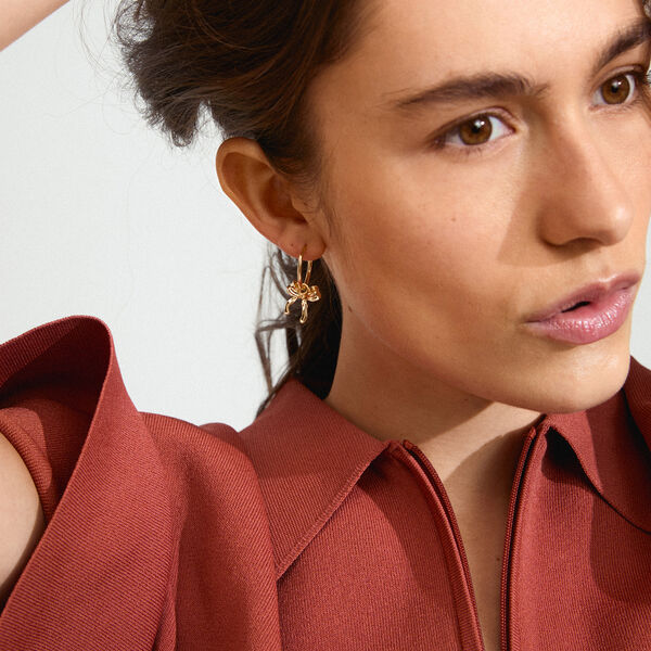 CASSIAN &Oslash;reringe, gold plated, Pilgrim