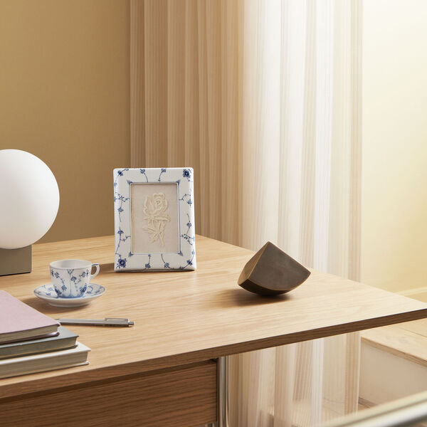 Musselmalet Riflet billedramme, Royal Copenhagen