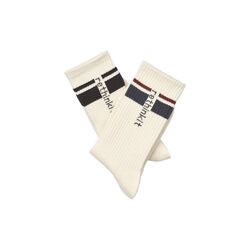 Rethinkit Striped Crew Sock 2pack, ink almost black, Rethinkit