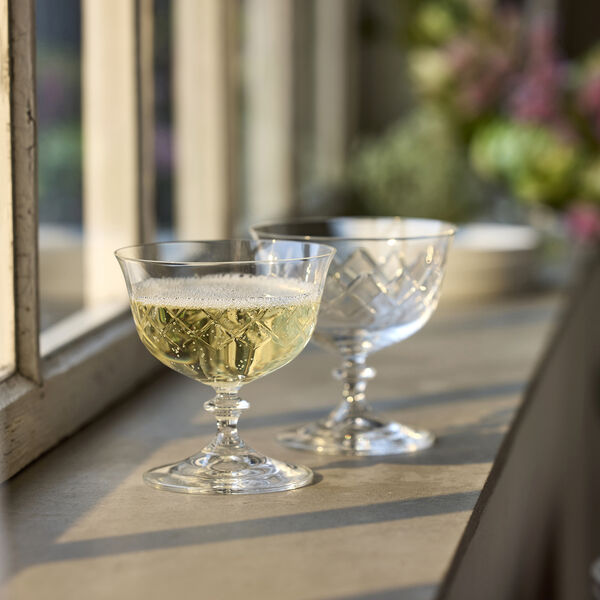Eaton Champagnesk&aring;l 2 stk., Lyngby Glas