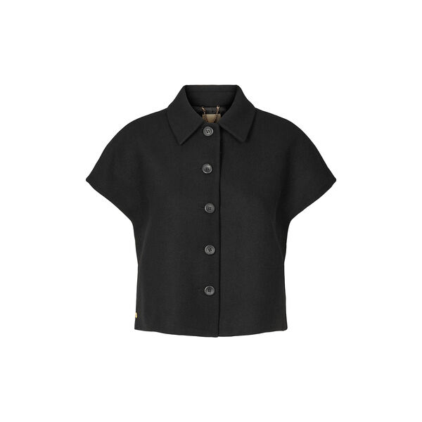 Tona waist coat, black, PBO