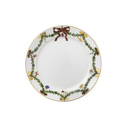 Stjerne Riflet Jul tallerken &Oslash; 27 cm, Royal Copenhagen