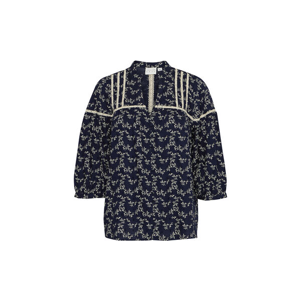 IRJeanne Shirt, maritime blue, Atelier Rêve