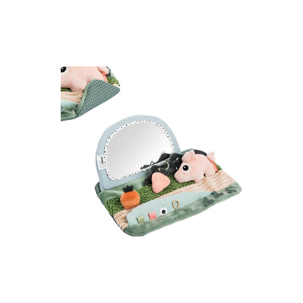 Tiny Farm tummy time sensorisk spejl, colour mix, Done by Deer