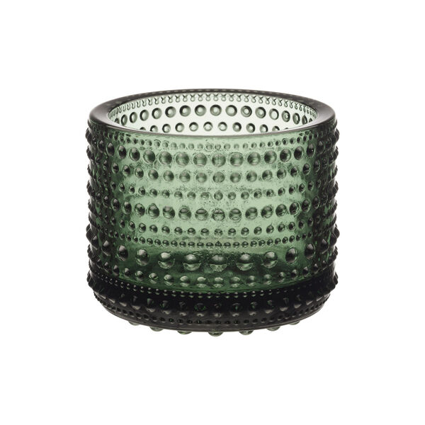 Kastehelmi fyrfadsstage, pine green, Iittala