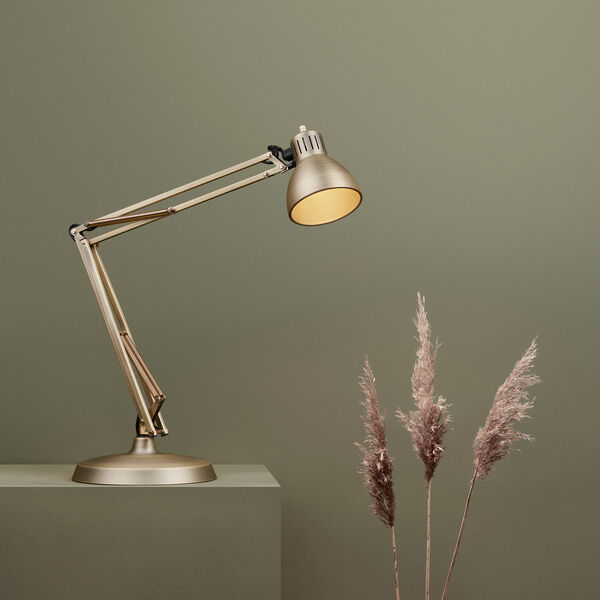 ARCHI T1 Junior bordlampe, brass, Nordic Living