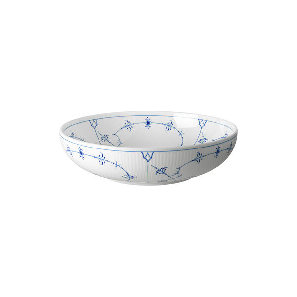 Musselmalet Riflet sk&aring;l 240 cl, Royal Copenhagen