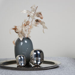 TwinBowl Super &aelig;g, rustfrit st&aring;l, Piet Hein