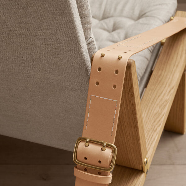 FK11 Plico loungestol, olieret eg/natur, Carl Hansen & S&oslash;n