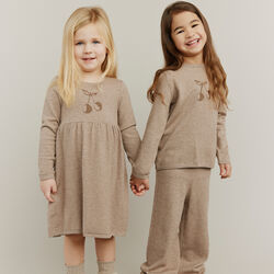 LovaSK Trousers, brown melange, Sofie Schnoor