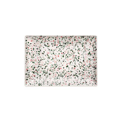 Helle A4 tallerken, pink-green, Iittala