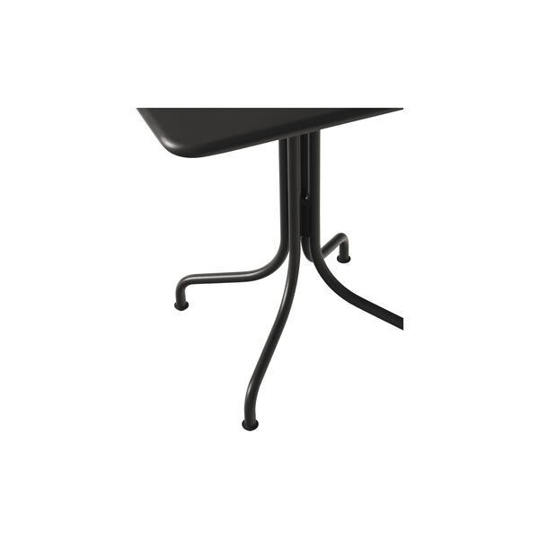Thorvald SC97 Outdoor Caf&eacute; Table Square, warm black, &Tradition