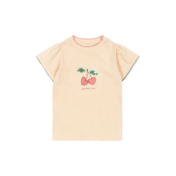 Famo Puff Tee, ecru, Konges Sløjd