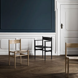CH36 spisebordsstol, s&aelig;bebehandlet eg/natur, Carl Hansen & S&oslash;n