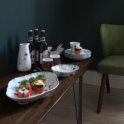 Bl&aring; Elements tallerken &Oslash; 19 cm, Royal Copenhagen