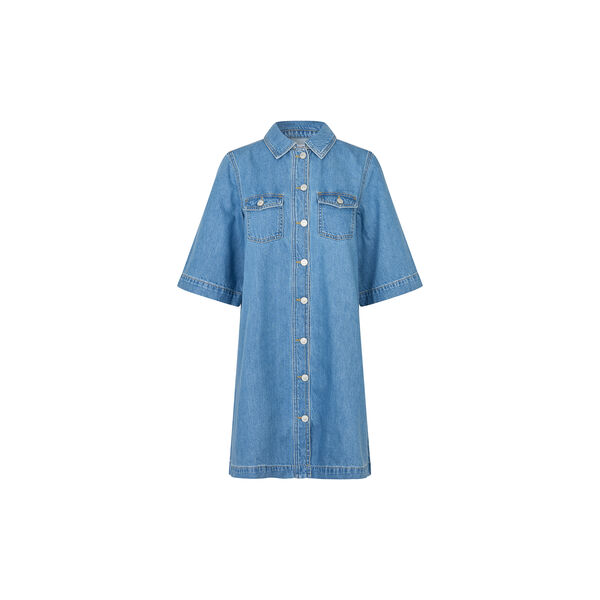 Mira-M Dress, mid vintage blue, mbyM