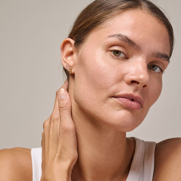 Trinity &Oslash;restikker, forgyldt, ENAMEL Copenhagen