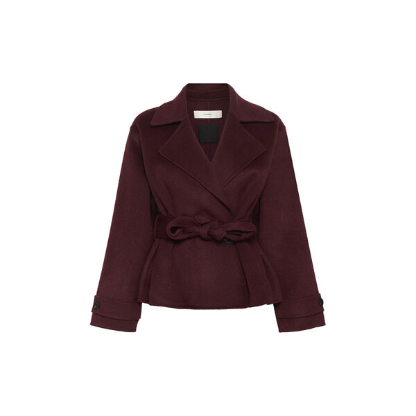ZILLAIW SHORT COAT, zinfandel, InWear