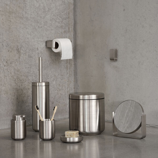 Ume toiletb&oslash;rste, steel, Zone Denmark