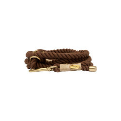 Justerbar og bl&oslash;d rebline standard, brown, Drew's Dogwear