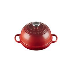 Signature st&oslash;bejern br&oslash;dform 24 cm, cerise, Le Creuset