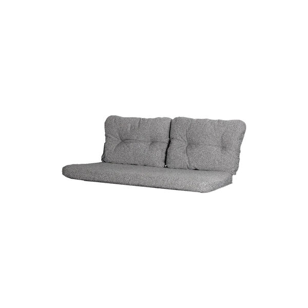 Ocean 2-pers. sofa venstre-/h&oslash;jremodul hyndes&aelig;t, dark grey, Cane-line