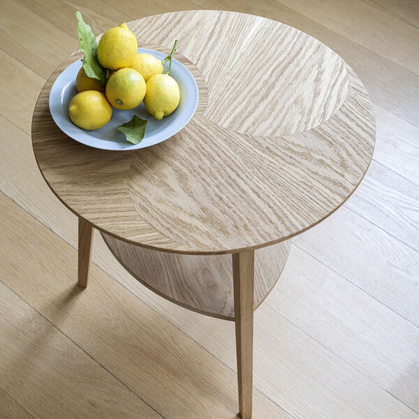 Drops Table, naturolieret eg, Aakjaer Furniture
