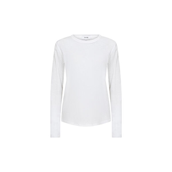 LR-ANY 3 LS T-shirt, white, Leveté Room