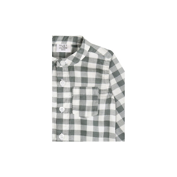 HCBertil Muslin Check, balsam green, Hust & Claire