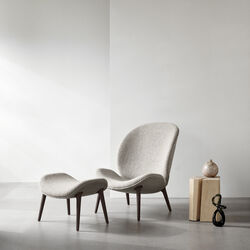 VIPP467 Lodge fodskammel, lysegr&aring;, Vipp