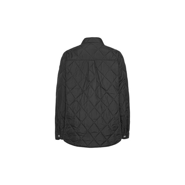 Quilted Shirt Jacket, dark indigo, Ilse Jacobsen Hornb&aelig;k