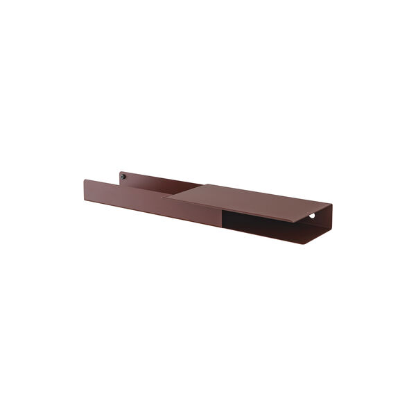 Folded Shelves Platform, deep red, Muuto