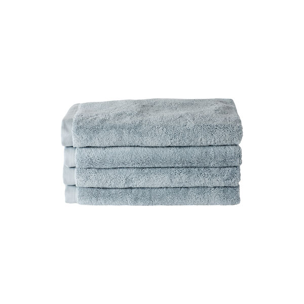 Håndklæde, støvet blå, Geismars Væverier