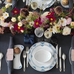 Prinsesse halvm&aring;neformet asiet 22,5 cm, Royal Copenhagen