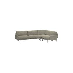 Lissoni™ PL114 højrevendt sofa, Moss 0015, Fritz Hansen