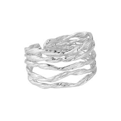 Willow 5  ringe, fors&oslash;lvet, Pure by Nat