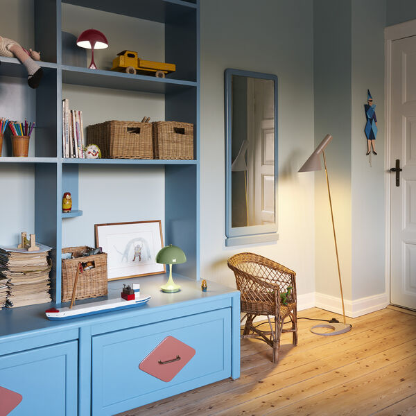 Panthella 160 Portable bordlampe, green, Louis Poulsen