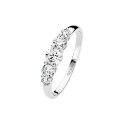 Tiara Ring | 14 kt. Hvidguld | 0,67 ct, Sif Jakobs Jewellery