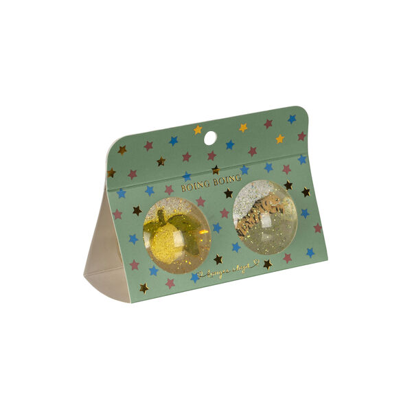 Bouncing Ball Set, lemon/tiger Bouncing Ball Set, lemon/tiger, Konges Sløjd