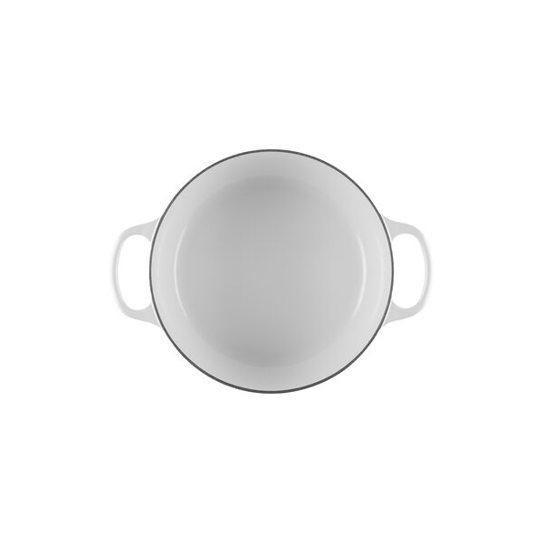 Signature rund st&oslash;bejernsgryde &Oslash; 24 cm, white, Le Creuset