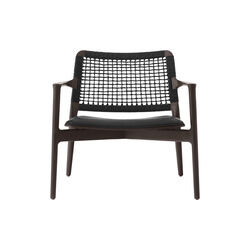 VIPP488 Cabin loungestol, m&oslash;rk eg/sort, Vipp