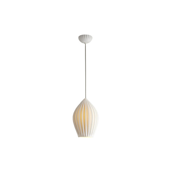 Fin Extra Large Pendant, natural white, Original BTC