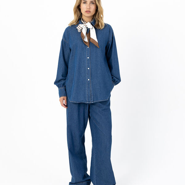 ELLIS denim shirt, denim blue, Coster Copenhagen